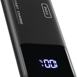 INIU 22.5W Power Bank, 10000mAh Slim USB C Portable Charger Fast Charging PD3.0 QC4.0, LED Display Battery Pack Portable for iPhone 15 14 13 12 Pro Max Samsung S22 Google LG...