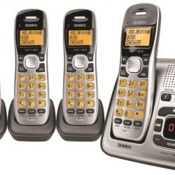 UNIDEN DECT 1735+3 CORDLESS DIGITAL PHONE SYSTEM with POWER FAILURE BACK UP