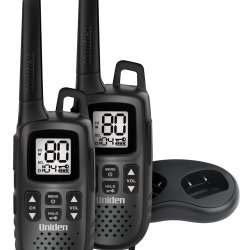 UNIDEN UH615-2 TWIN PACK UHF 1.5 WATT UHF HANDHELD ADVENTURE RADIO 80 CHANNELS